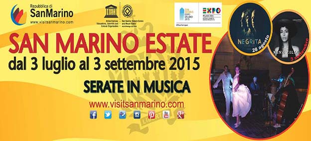SAN MARINO ESTATE: Serate in musica e Concerti