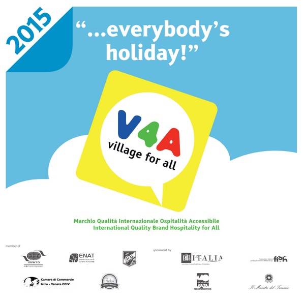 VILLAGE FOR ALL, V4A® è il Marchio Qualità Internazionale Ospitalità Accessibile