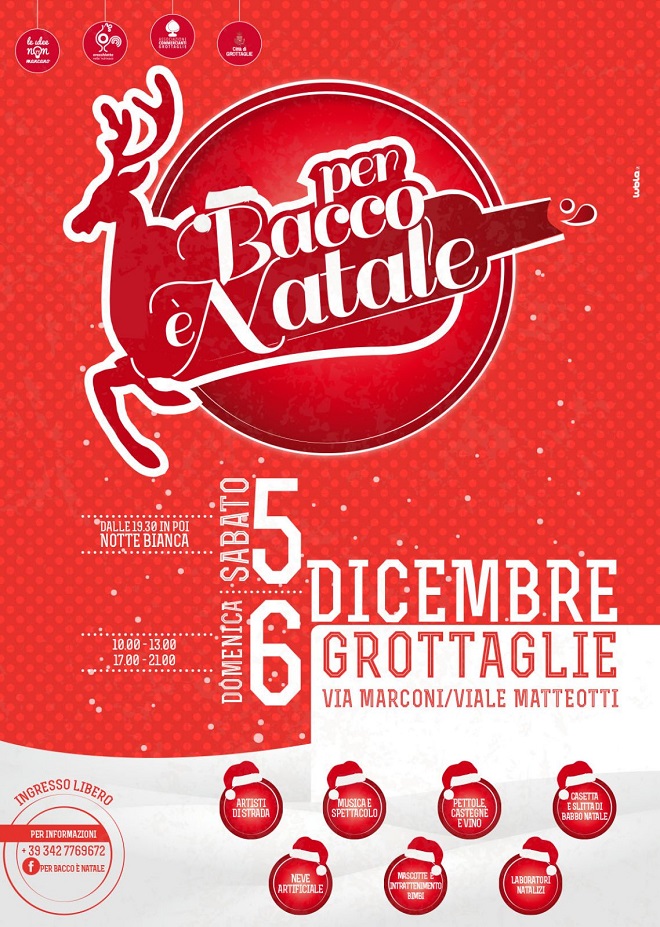 Per Bacco è Natale e Grottaglie (TA) si accende di luci e di festa