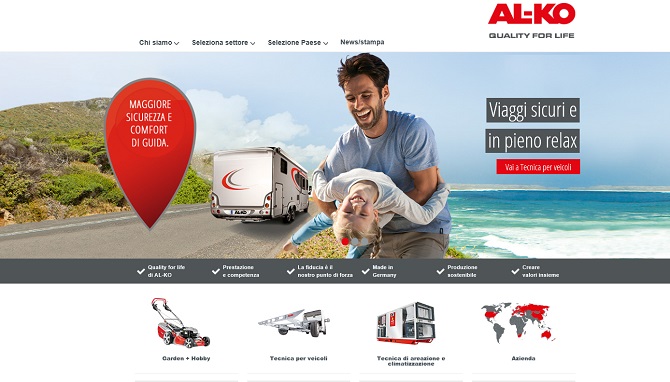 Dal 1 luglio si rinnova il sito www.al-ko.it