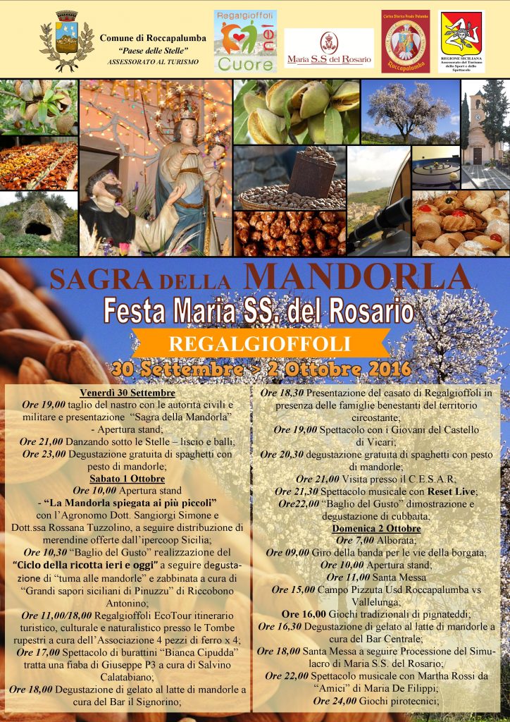 La sagra della mandorla nella borgata di Regalgioffoli