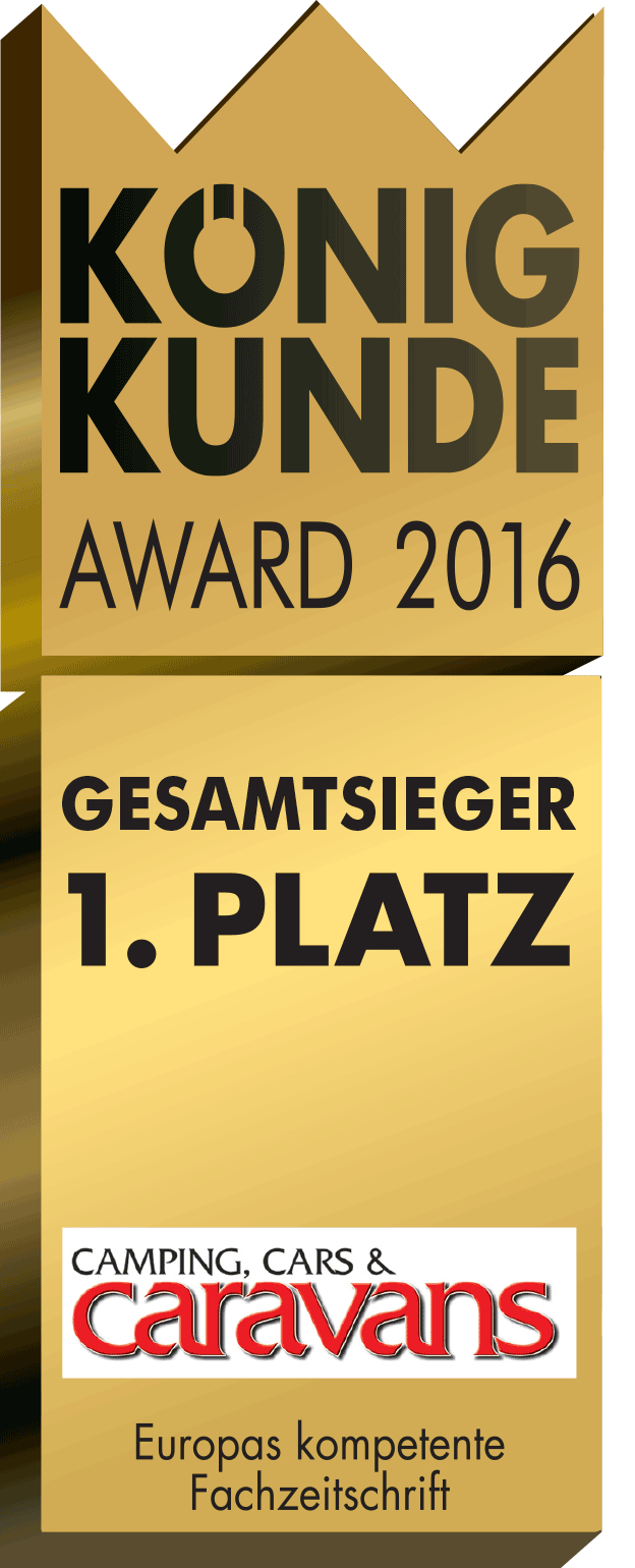 Fendt-Caravan, vincitrice in sette categorie e di un premio speciale