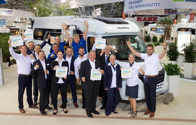Golden Reisemobil 2016: Optima De Luxe al 1° posto