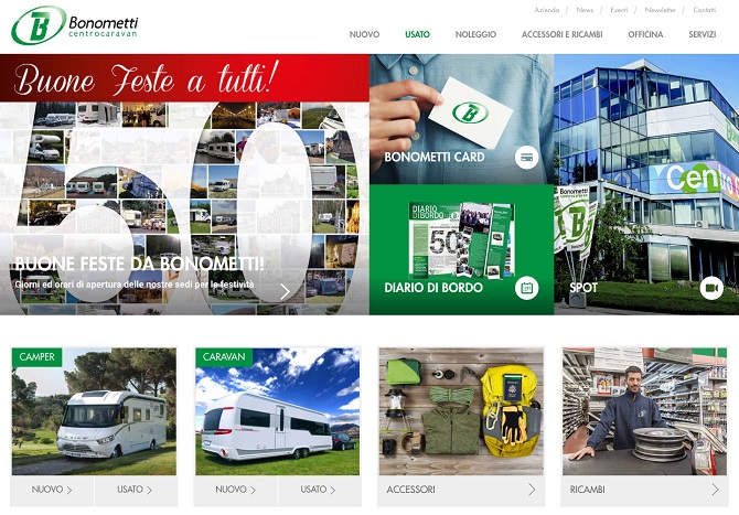 nuovo sito bonometti
