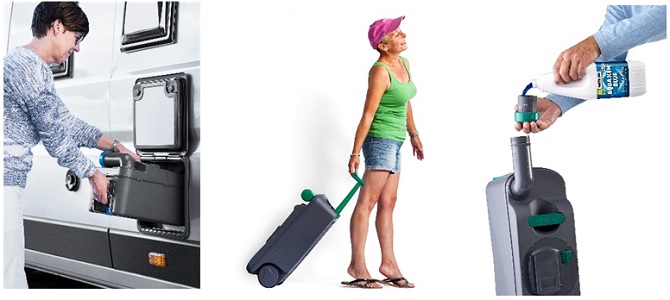 Thetford è la marca di additivi per toilette più utilizzata