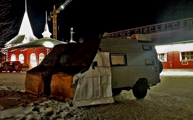 Larcos overcoat Lapponia