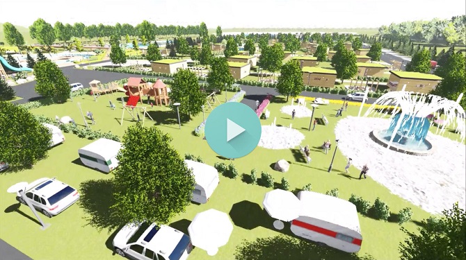 nuova area camper Terme Catez