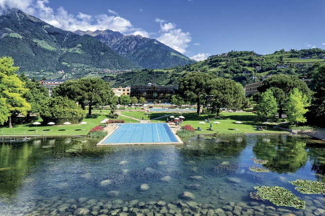 Il lato green delle Terme di Merano