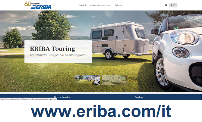 ERIBA lancia il sito online in lingua italiana