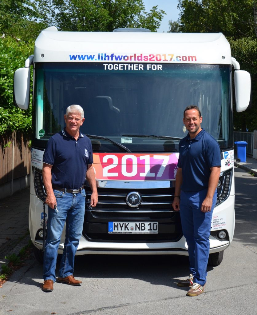 Arto come autocaravan ai Campionati Mondiali