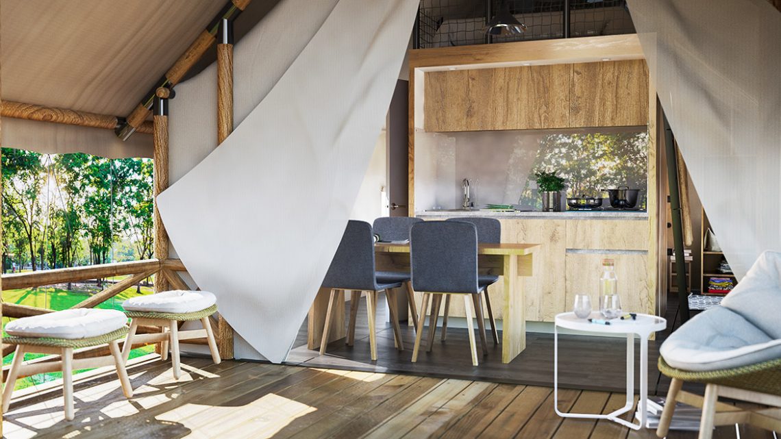 Terme Olimia lancia il camping in versione luxury: Glamping Olimia Adria Village