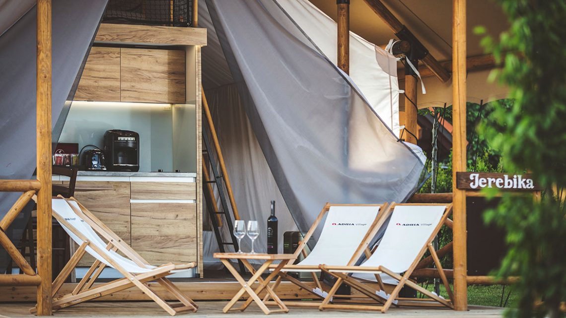 Terme Olimia lancia il camping in versione luxury: Glamping Olimia Adria Village