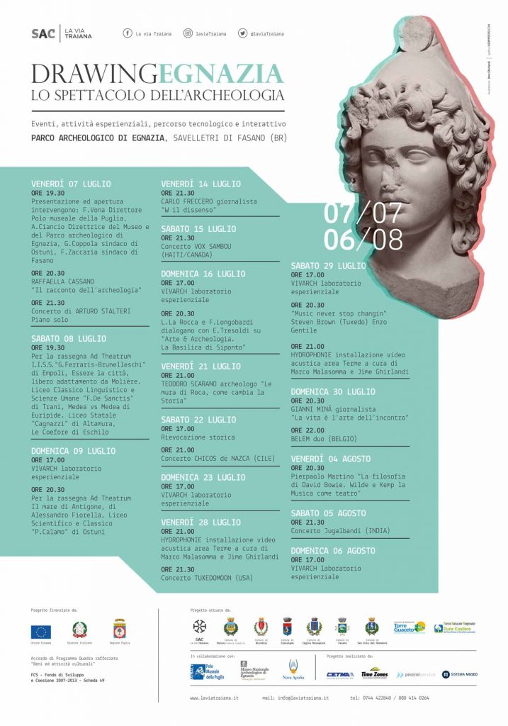 DRAWING EGNAZIA  “Lo spettacolo dell’Archeologia”