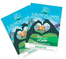 Il biglietto scontato del Salone del Camper