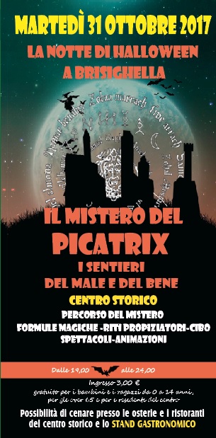 I sentieri del bene e del male per la notte di Halloween a Brisighella