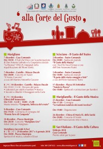 Alla corte del gusto - programma generale