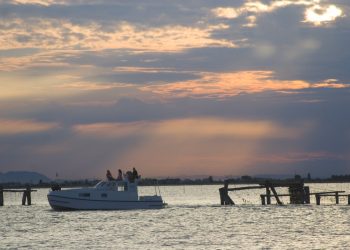 foto laguna Venezia barche