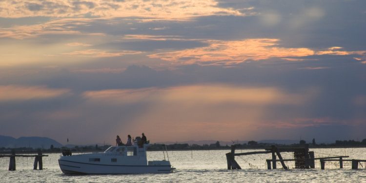 foto laguna Venezia barche