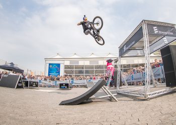 Caravan Salon 2019 di Düsseldorf: Danny Mac Askill testimonial Eberspächer