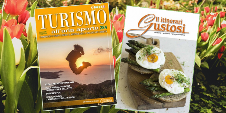 E’ on-line Turismo all’Aria Aperta di Maggio: sfoglia subito la rivista!!