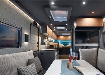 CL-BUS di CBE sale a bordo dei camper di fascia premium