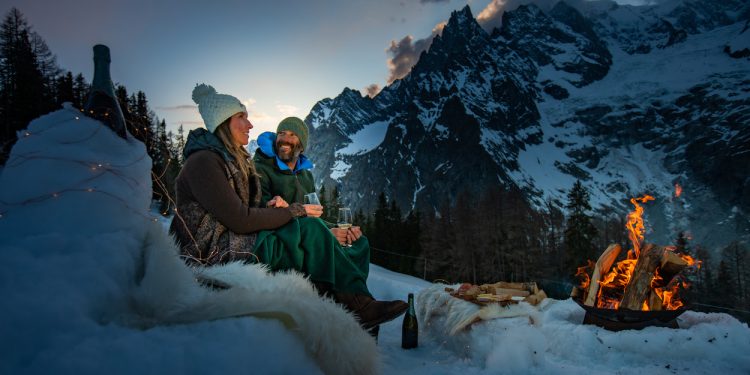 San Valentino a Courmayeur: coccole con vista e brindisi d’autore