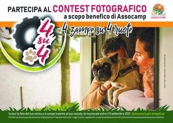 “4 su 4 – 4 zampe su 4 ruote” è partito il contest fotografico a scopo benefico di Assocamp