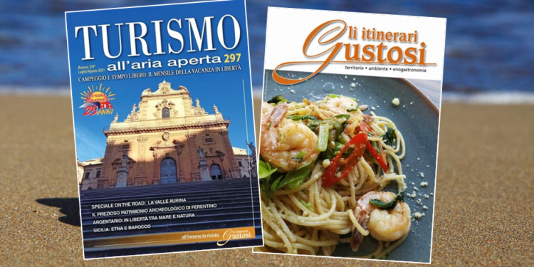 E’ on-line Turismo all’Aria Aperta di Luglio e Agosto!!