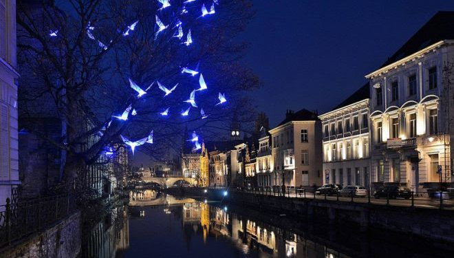 Il Belgio torna a splendere con il Light Festival di Gent