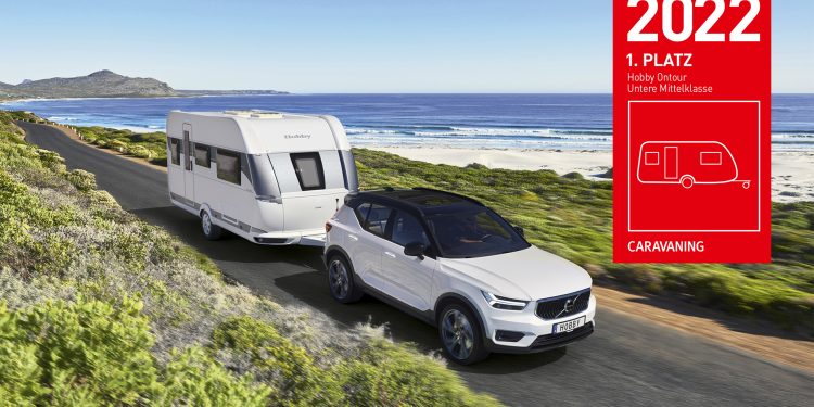 Hobby vince un oro e un argento nel premio “Caravan dell’anno” 2022