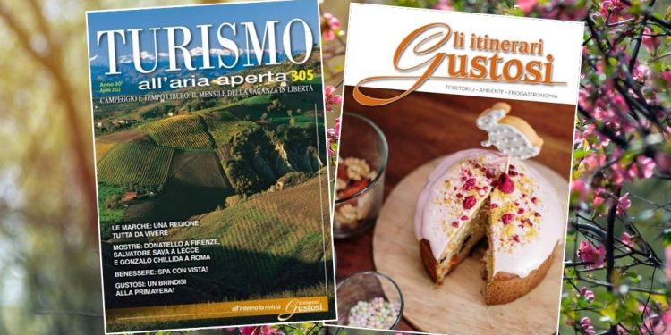 E’ on-line Turismo all’Aria Aperta di Aprile!