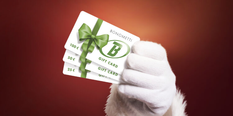 A Natale regala una Gift Card Bonometti a un amico camperista!