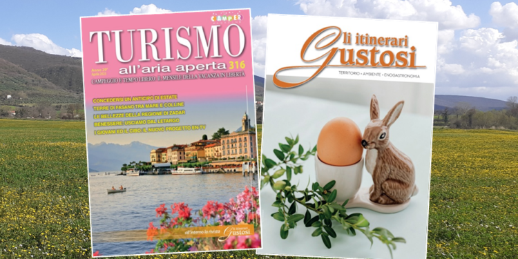 E’ on-line Turismo all’Aria Aperta di aprile!!