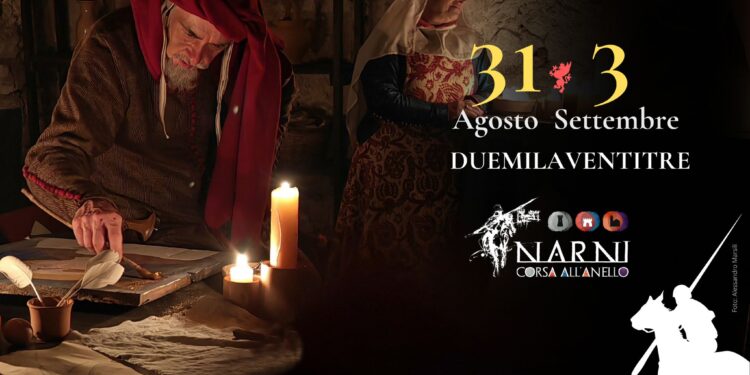 Dal 31 agosto al 3 settembre a Narni (Terni) torna il Festival delle Arti del Medioevo