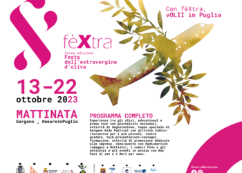 Oleoturismo e sostenibilità: dal 13 al 22 ottobre a Mattinata (FG) la terza edizione di FèXtra