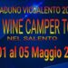 “The Wine Camper Tour nel Salento” dall’1 al 5 maggio con Viaggiare Informati Camperisti