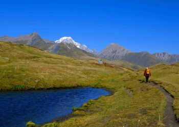A La Thuile il risveglio primaverile della montagna valdostana