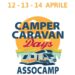 Dal 12 al 14 aprile tornano i Camper + Caravan Days di Assocamp