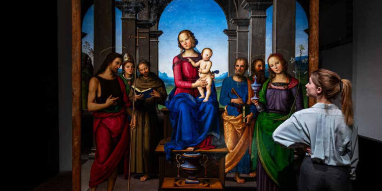Fino al 15 settembre a Fano (PU) in mostra la Pala di Perugino