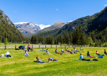 Monte Rosa: Yoga tra la terra e il cielo