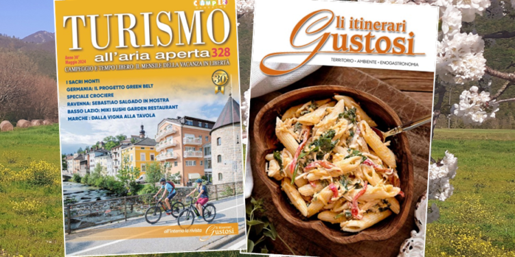 E’ online Turismo all’Aria Aperta di Maggio!