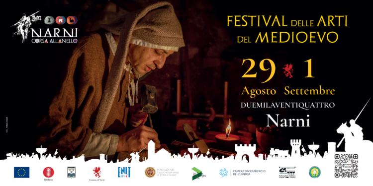 Torna a Narni il Festival delle arti del Medioevo, appuntamento dal 29 agosto al primo settembre