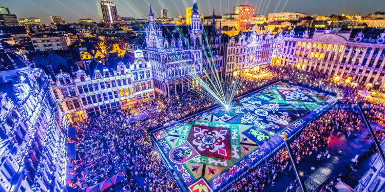 Dal 15 al 18 agosto a Bruxelles la XXIII edizione del Tapis de Fleurs
