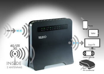 Teleco presenta il nuovo WLT24EX2 Wi-Fi Router con doppio slot per schede SIM