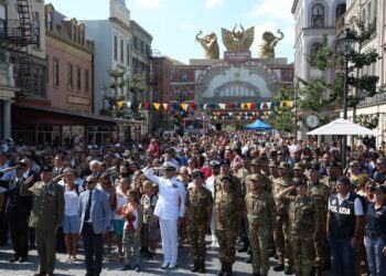 Forze Armate, Forze dell’Ordine e Campioni dello Sport a Cinecittà World nell’ottava edizione di Viva l’Italia