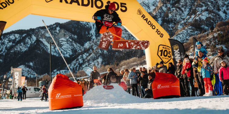 105XMasters Winter Tour: 5 tappe sulla neve tra spettacoli, sport, musica e divertimento