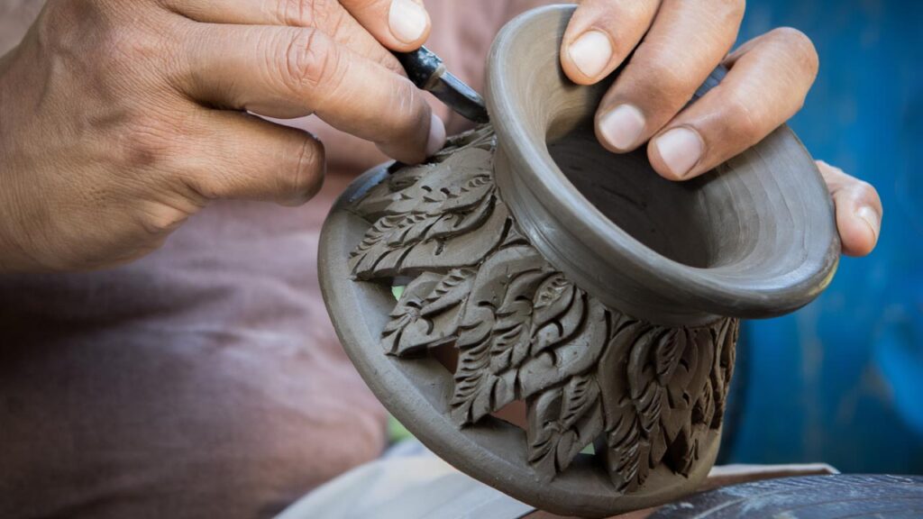 Mostra ceramica a Castellamonte (Piemonte)