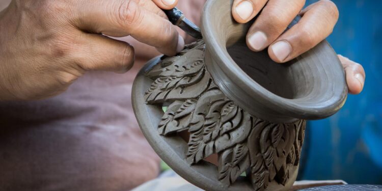 Mostra ceramica a Castellamonte (Piemonte)