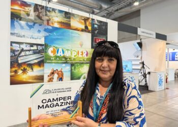 Camper Magazine festeggia 20 anni di attività al Salone del Camper