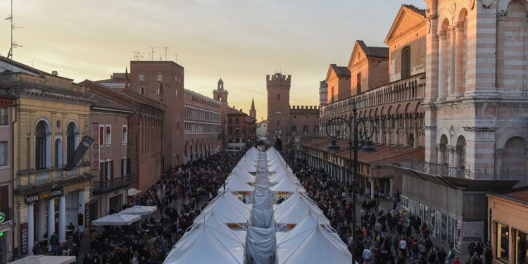 Ferrara Food Festival: dal 31 ottobre al 2 novembre il gusto incontra cultura e spettacolo